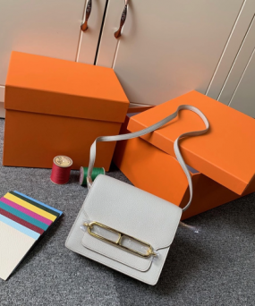 에르메스 룰리스18 화이트 금장 에버컬러